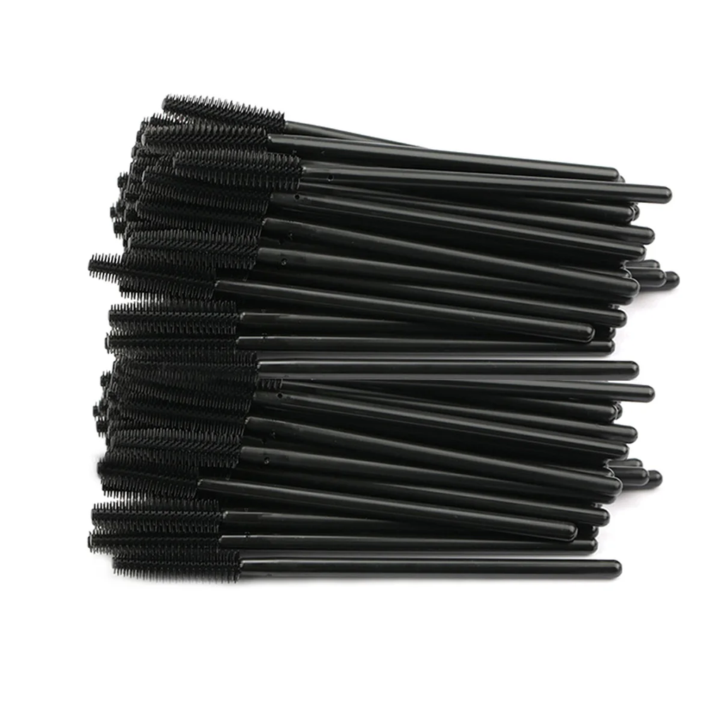 50 Pcs Disposable Eyelash Brushes Eyelashes Extension Tools Eyebrow Brush Mascara Wands Applicator Spoolers Makeup Tools