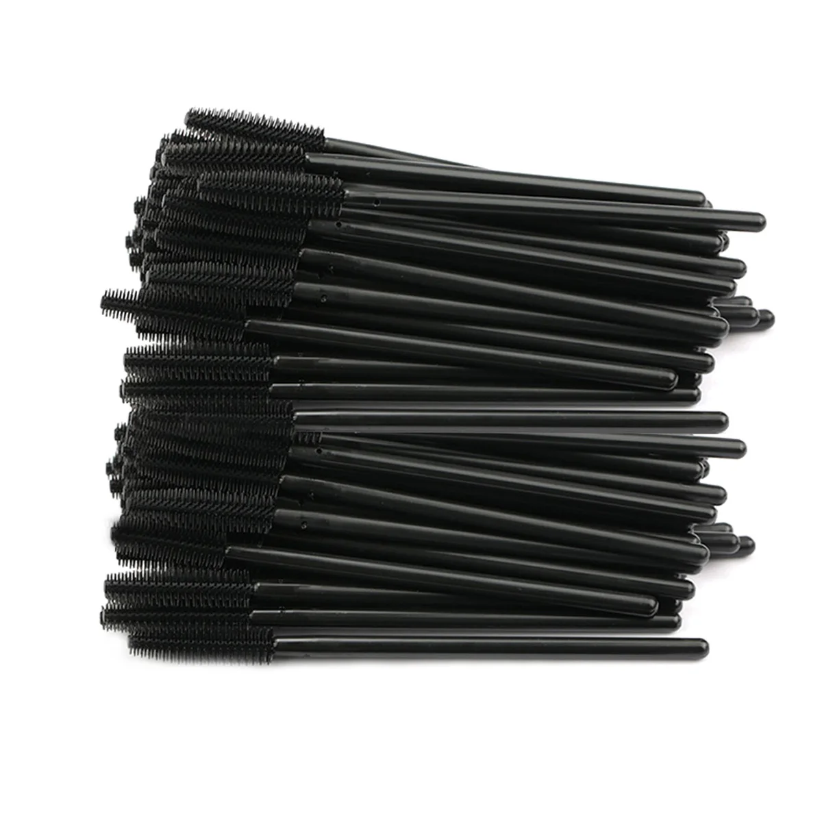 50 Pcs Disposable Eyelash Brushes Eyelashes Extension Tools Eyebrow Brush Mascara Wands Applicator Spoolers Makeup Tools