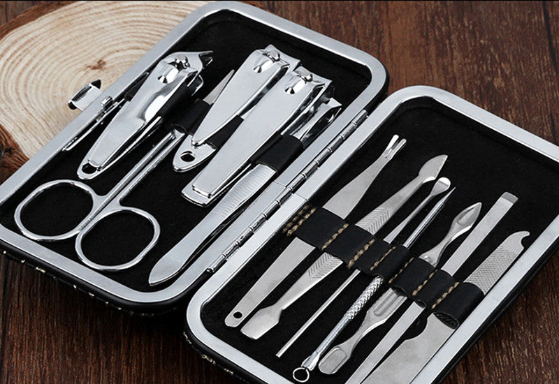 Nail Art Tool Set Decoration Nail File Polishing Strip Polishing Nail Sand Strip Exfoliating Scissors