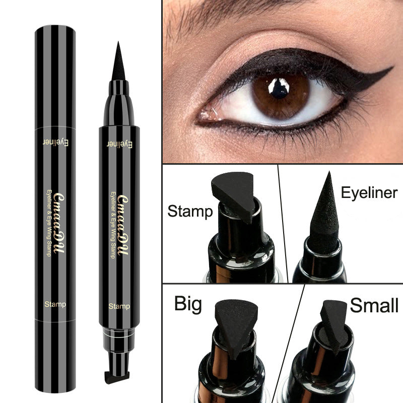 Double-headed wing seal eyeliner - VELORA