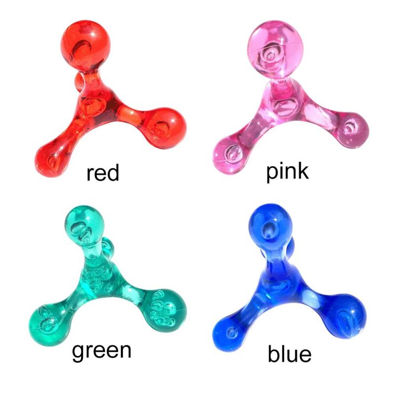 Manual frog massager