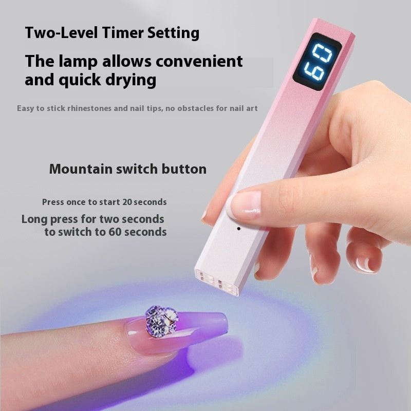 High Power Nail Phototherapy Machine Gel Nail Polish Heating Lamp