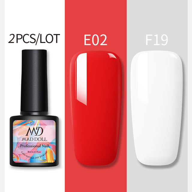 MAD DOL pure color nail polish