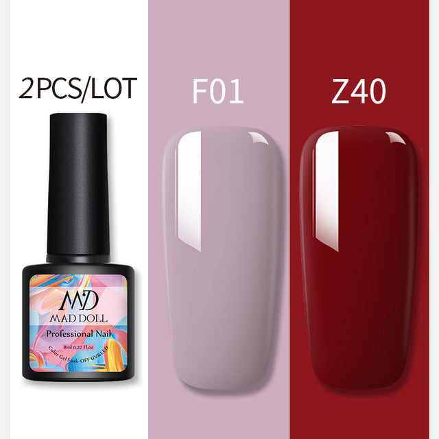 MAD DOL pure color nail polish