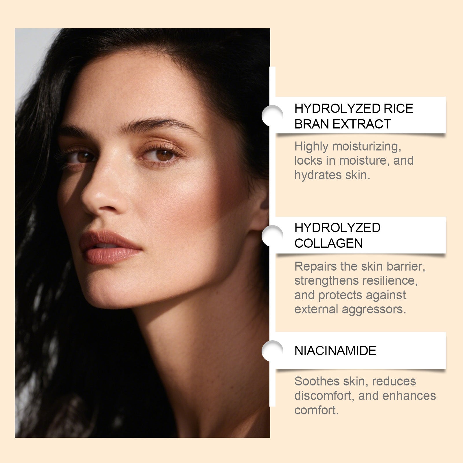 Rice Bran Moisturizing Cream Daily Hydration For Face