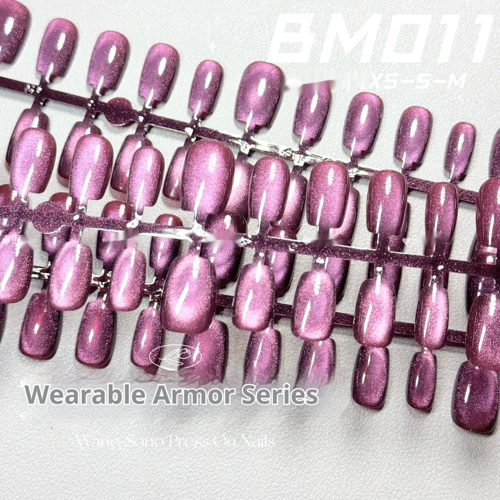 Grape Micro Glass Bead Pure Want To Wear Nail Polish