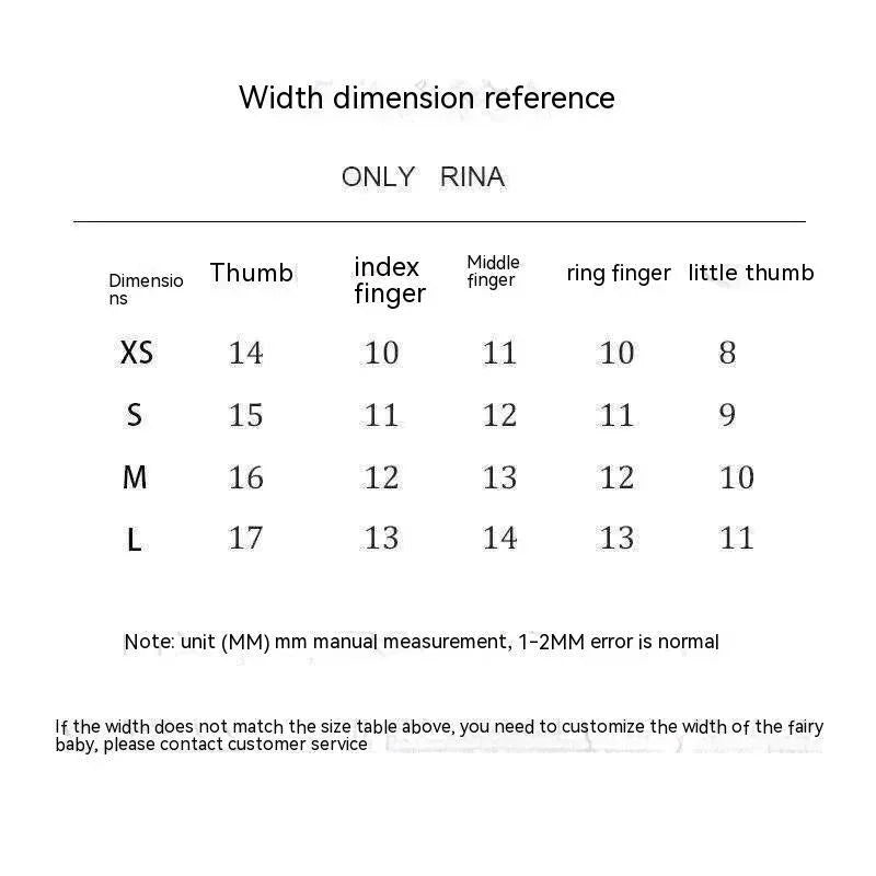 Hand-worn Nail Sticker Patch Short