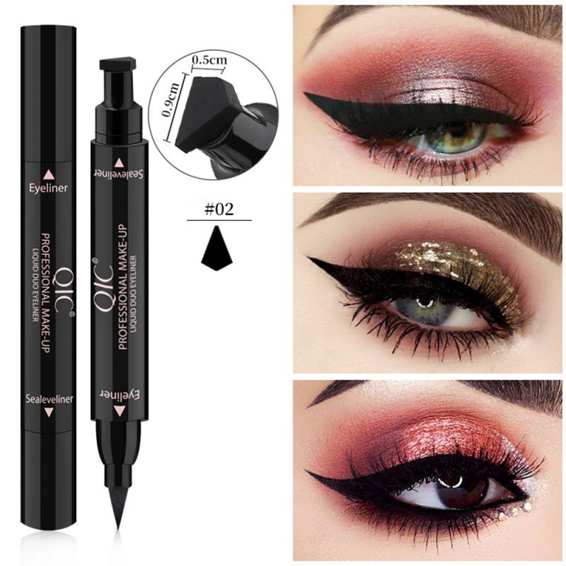 Double-headed wing seal eyeliner - VELORA