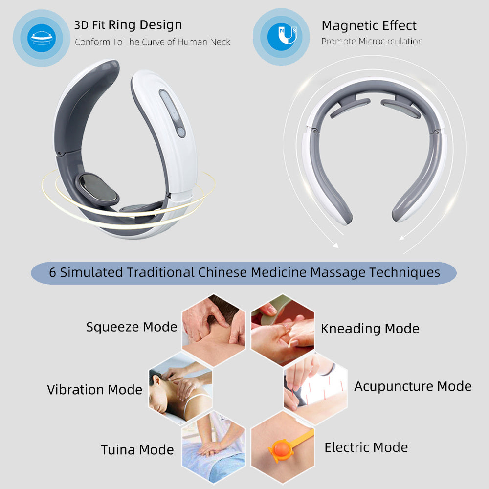 Electromagnetic pulse cervical spine physiotherapy instrument