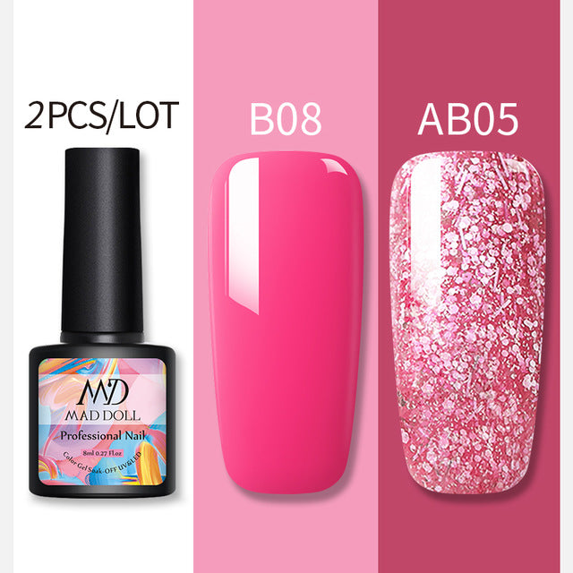 MAD DOL pure color nail polish