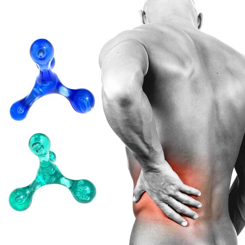 Manual frog massager