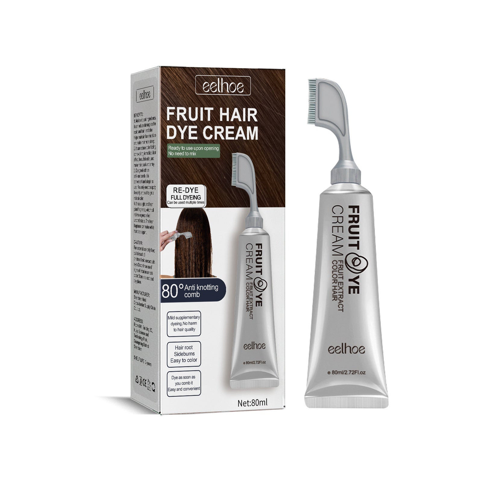 Hair Color-free Hair Cream