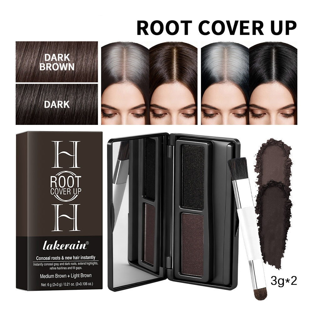 Hair Contour Palette Dual Color Hairline Powder Contour Powder