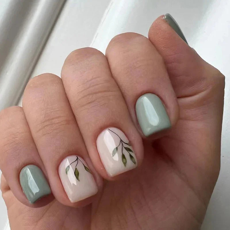 Wear Nail Finished Ice-permeable Ins Style Fashion Nail Stickers