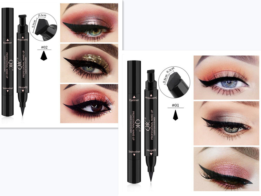 Double-headed wing seal eyeliner - VELORA