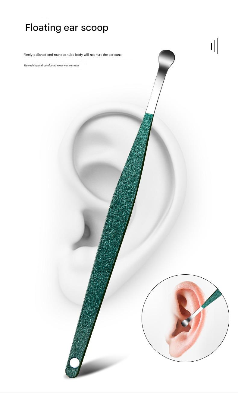 Portable Dark Green Nail Clippers Set 6-piece Nail Clippers Set Home Nail Clippers