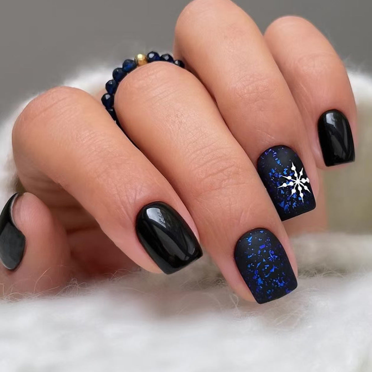 Wear Nail Finished Ice-permeable Ins Style Fashion Nail Stickers