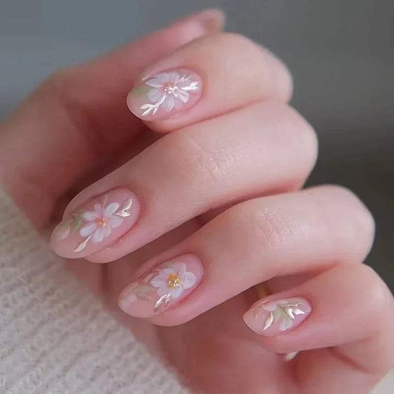 Wear Nail Finished Ice-permeable Ins Style Fashion Nail Stickers